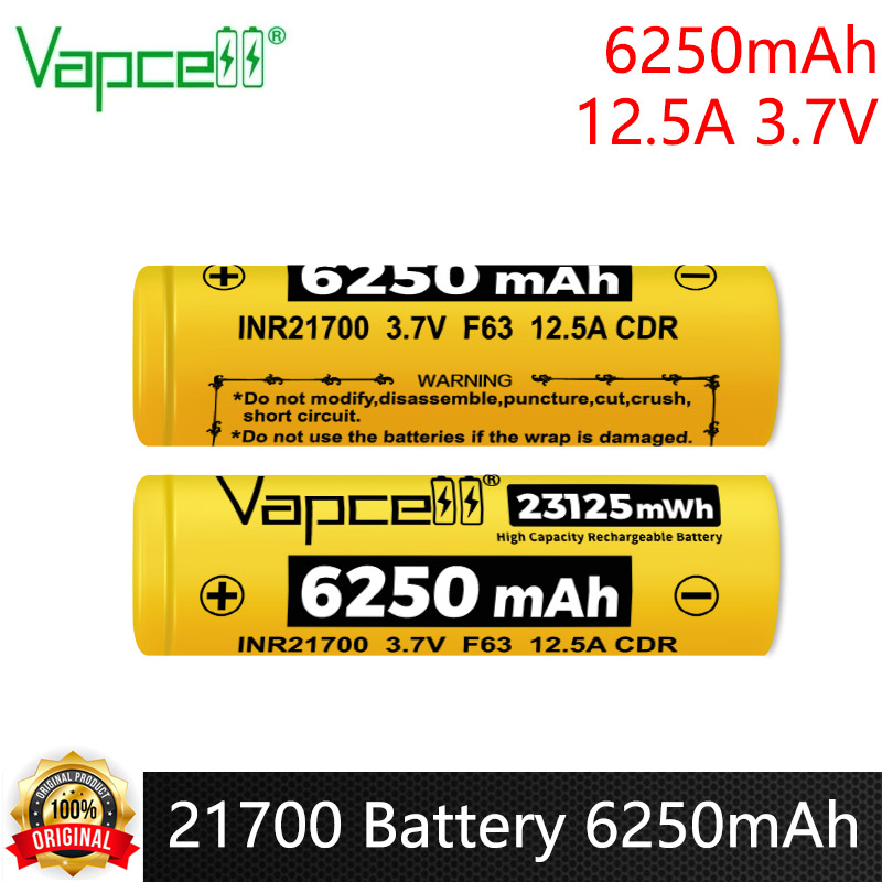 Renewable Energy Technology - 新しい高容量 21700 バッテリー Vapcell F63 INR