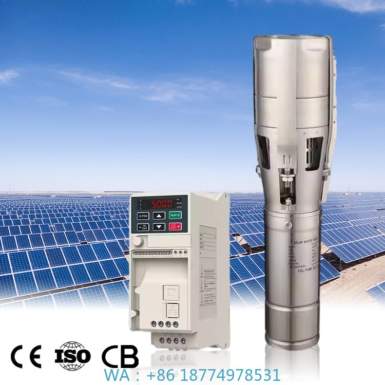 Solar Pump Controller - 灌漑用ハイブリッド水中ソーラーポンプ 10馬力流量 ソーラーウォーターポンプ ソーラーウォーターポンプシステム 7.5kw