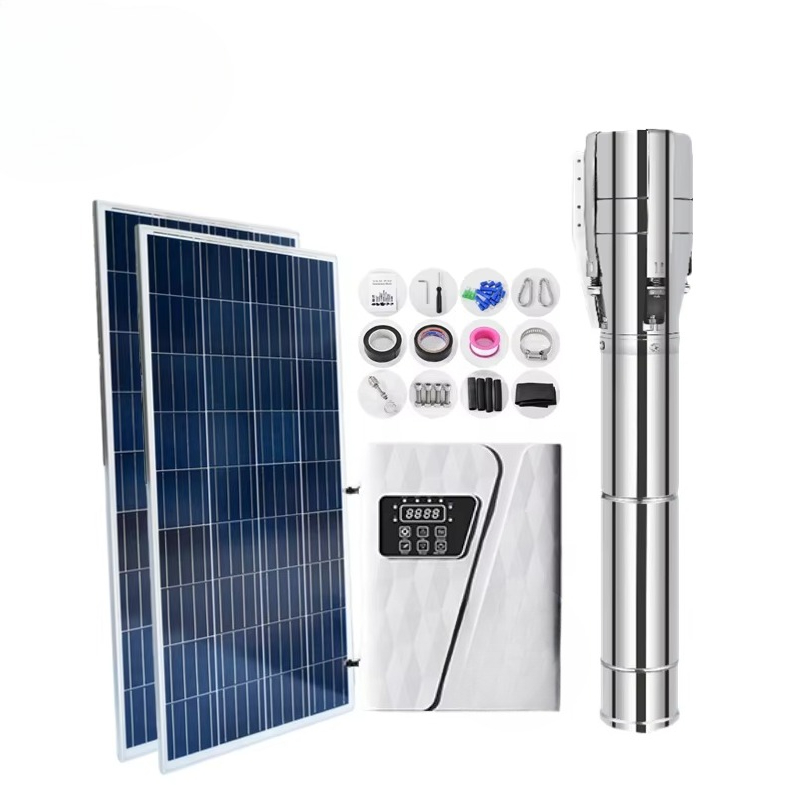 AC/DC 150メートルソーラー深井戸ポンプ10馬力水中ポ - Solar Pump Controller のレビューと価格
